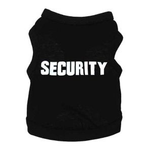 SECURITY Dog Clothes Sweatshirt Jacket Hoodie for Pet Puppy Cat